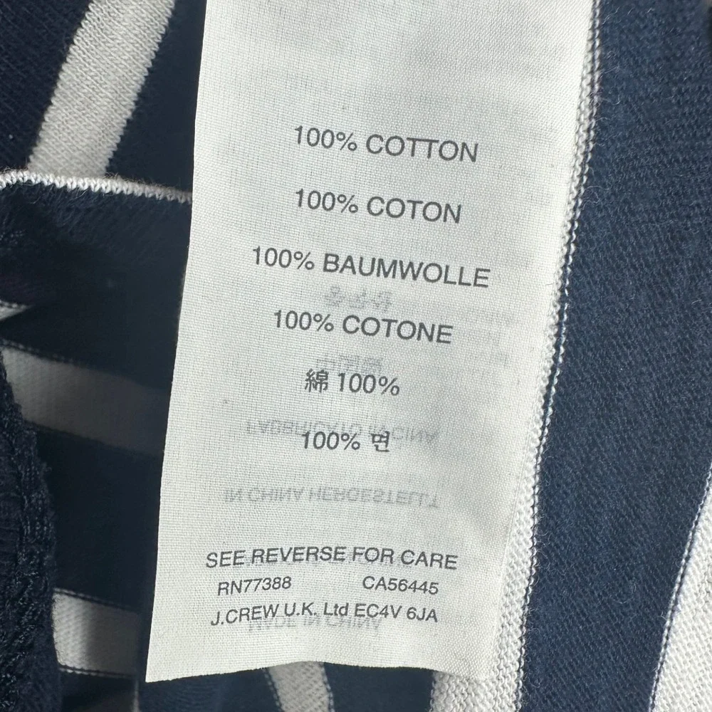 J. Crew Striped Sailor Pullover‎ Long Sleeve size XS Blue/White